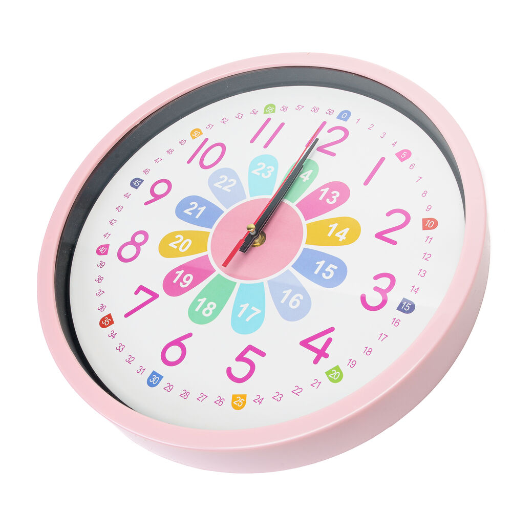 Reloj De Pared Infantil Rosa Chinitown image number 0.0