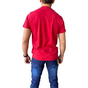 Polera Algod&oacute;n Rojo Hombre