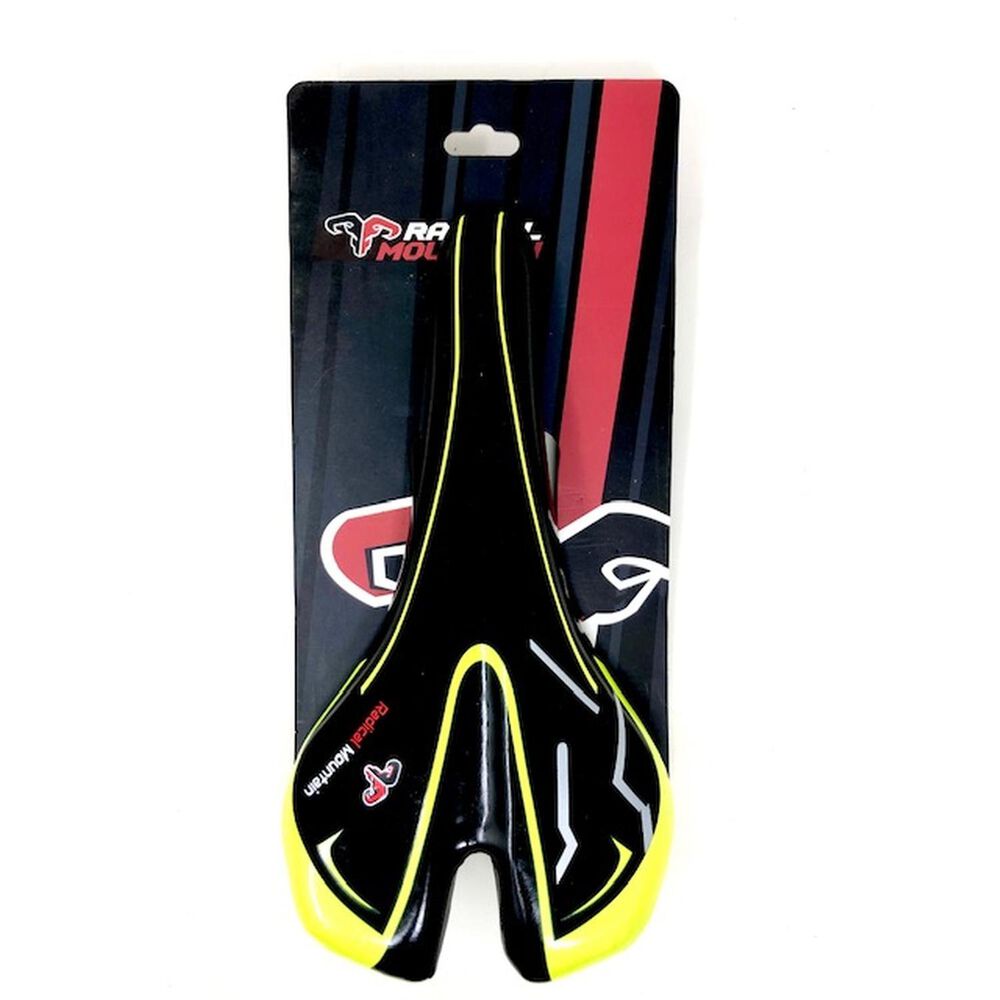 Asiento Mtb Negro/amarillo Radical Mountain image number 3.0