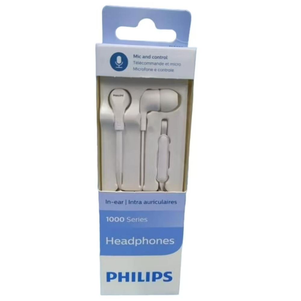 Audifono Manos Libres Jack 3.5 Blanco Inear Tae1105 image number 2.0