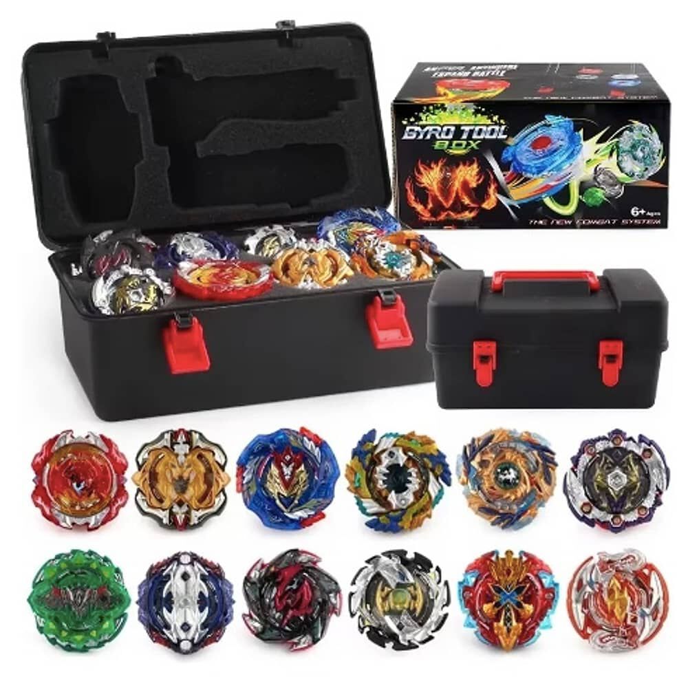 Juego De 12 Piezas Beyblade Burst Juego Juguetes De Batalla image number 1.0