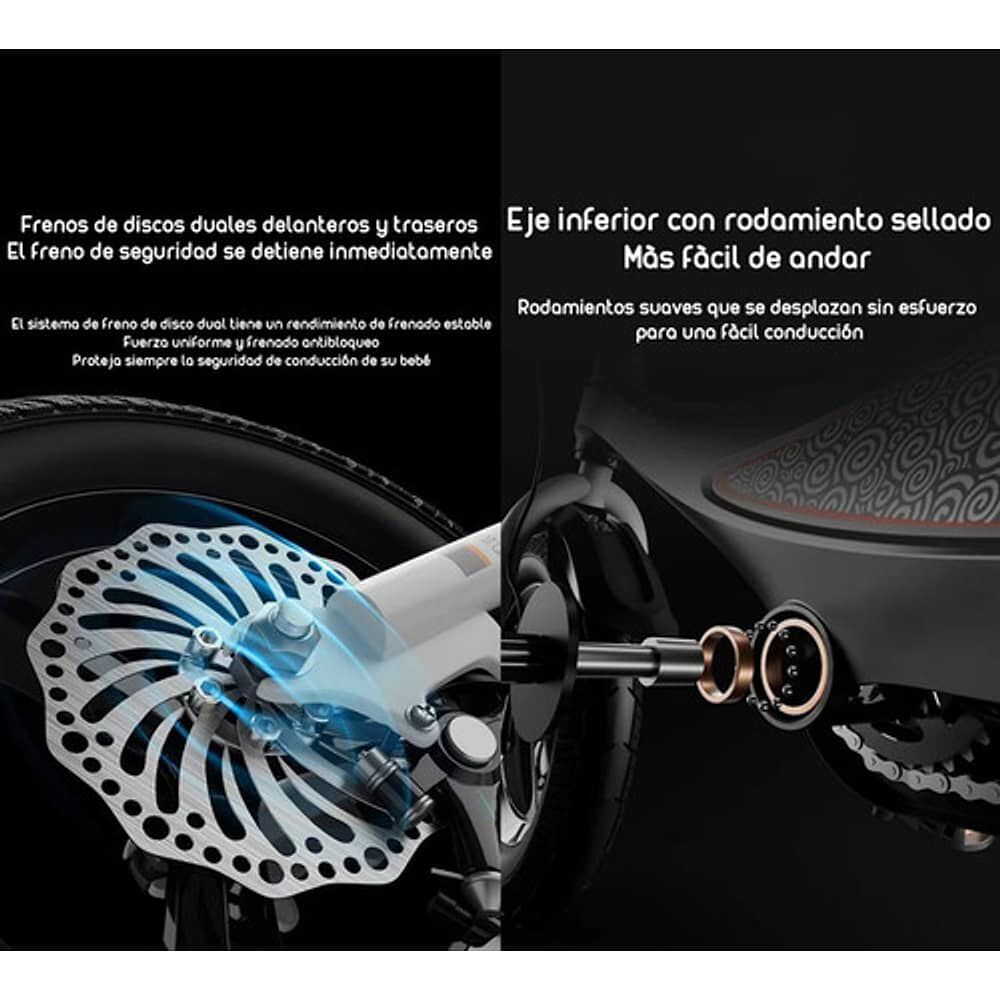 Bicicleta Infantil 2-5 A&ntilde;os Ni&ntilde;a Aro 12 Lubabycas Rosada image number 2.0