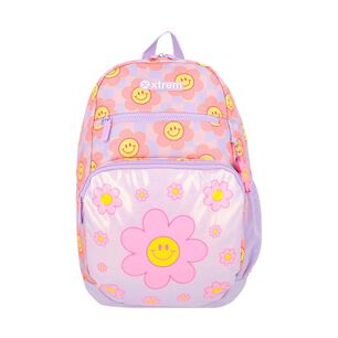 Mochila Xtrem Bolt 6xt Flores Lila