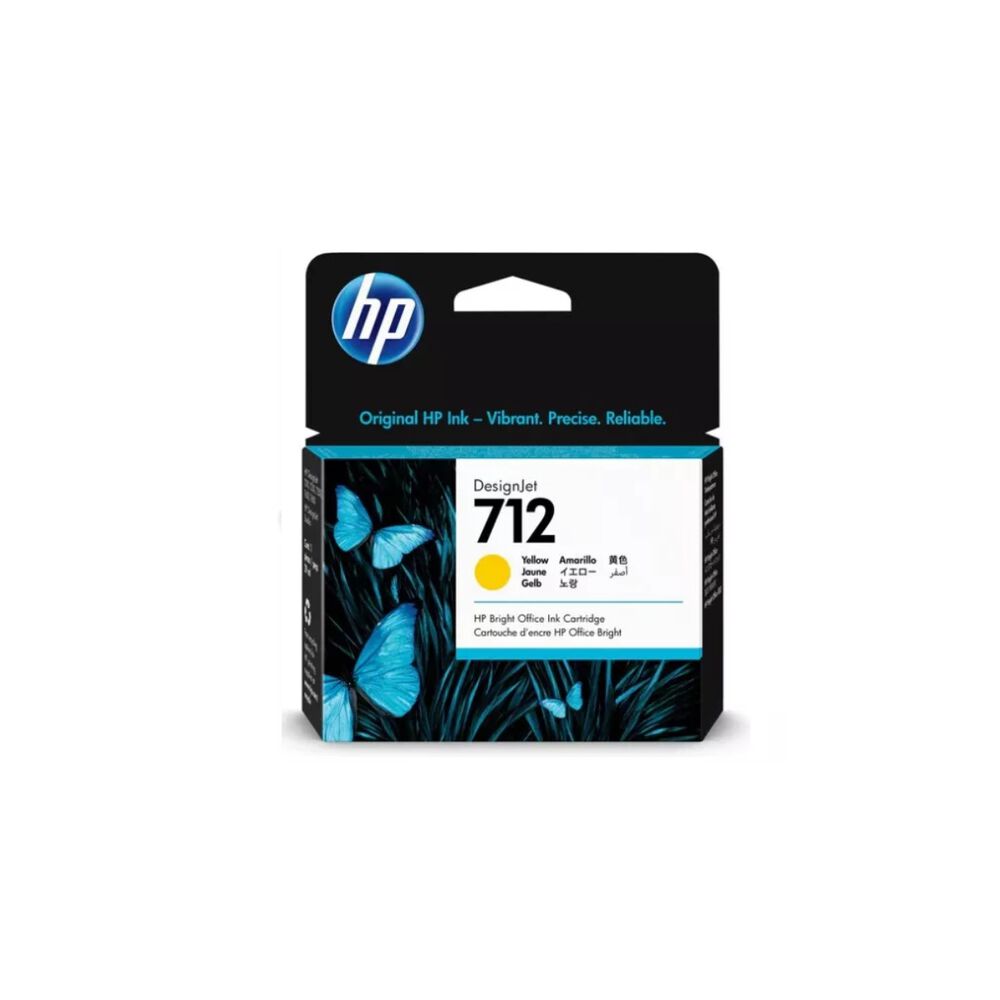 Cartucho Hp 712 Yellow Original T210 T230 T250 T630 T650 image number 0.0