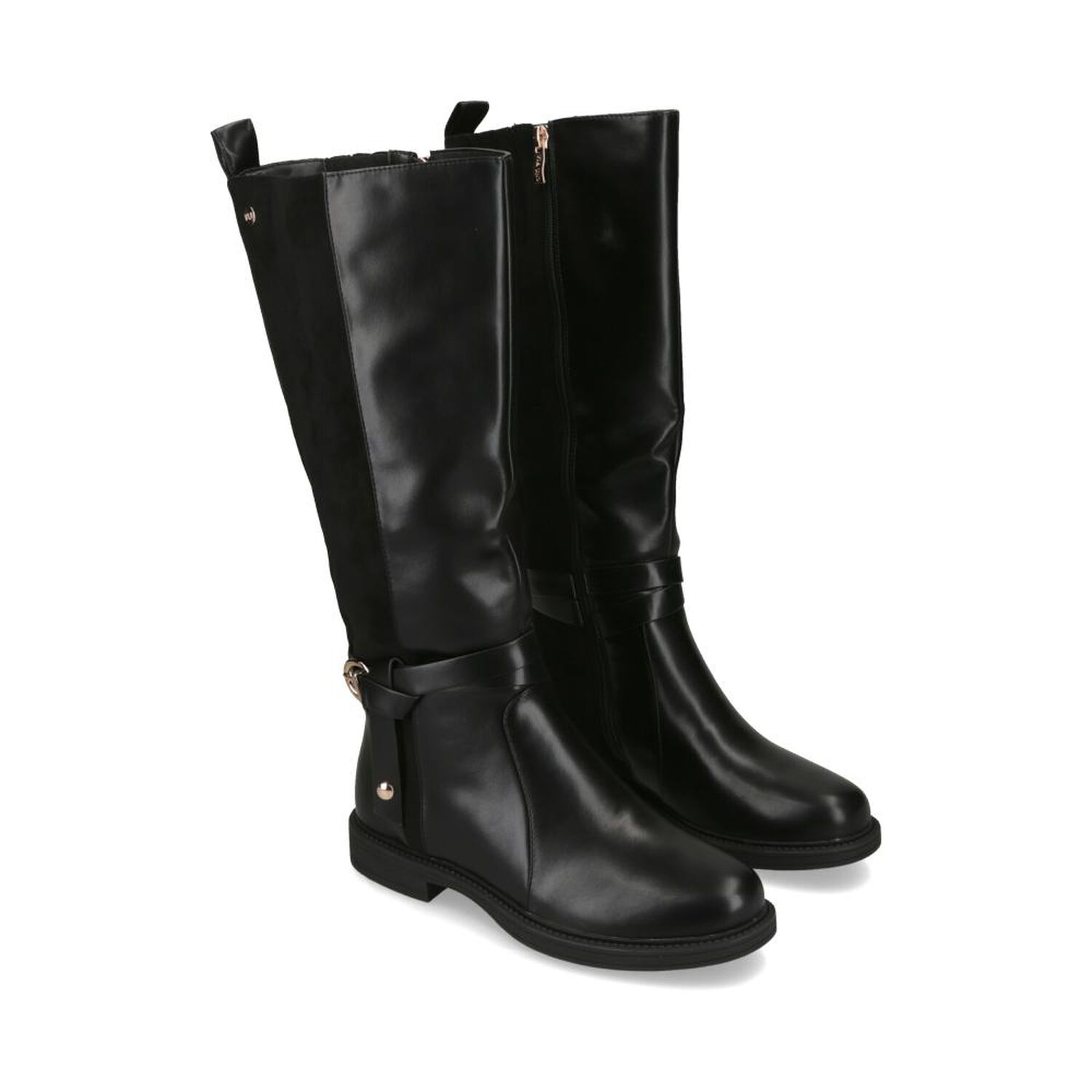 Bota Mujer Via Uno Black image number 1.0