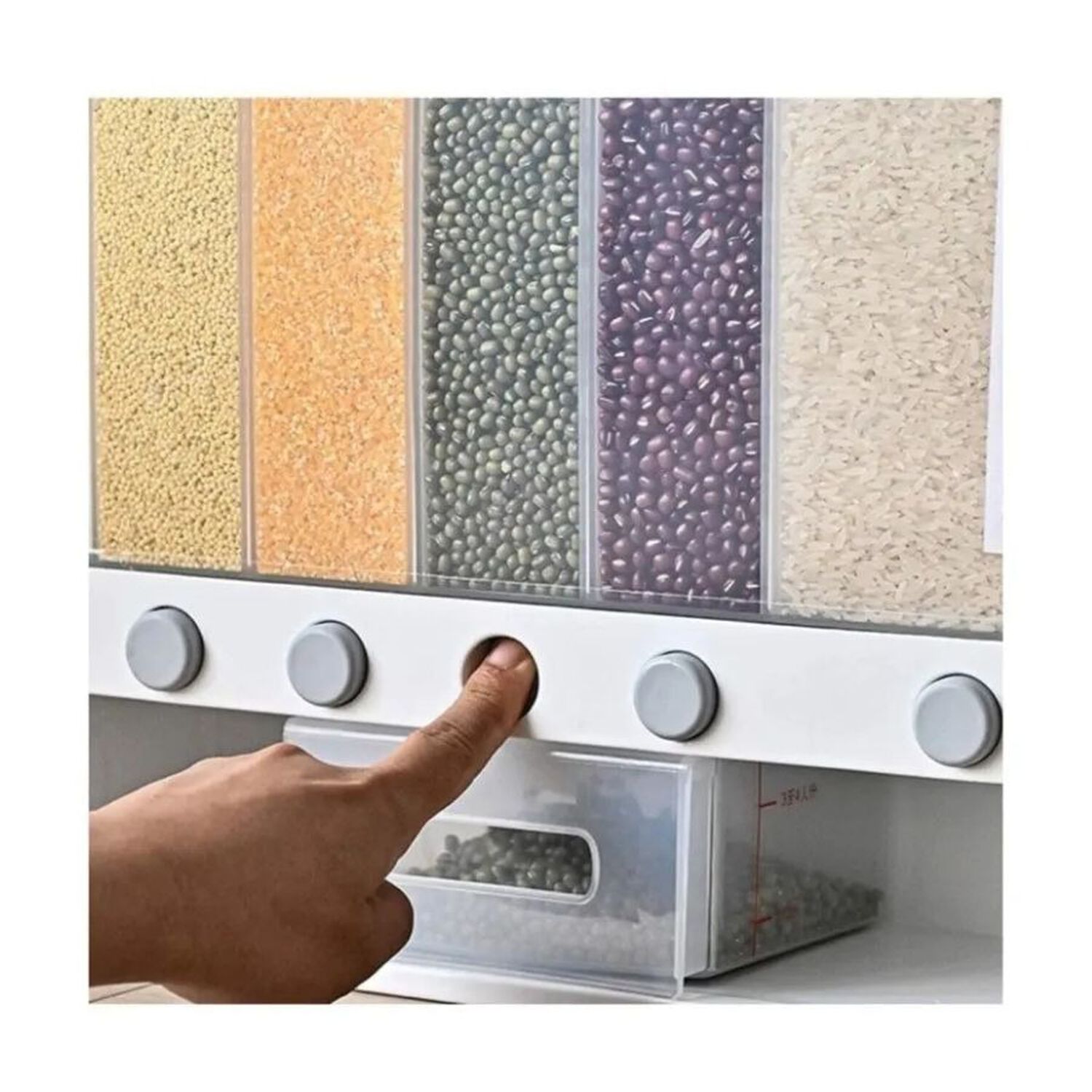 Dispensador De Alimentos Giratorio De Pared Multifuncional image number 3.0