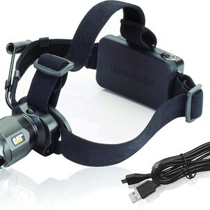 Linterna Led Cabeza Frontal Con Enfoque Recargable Ct4205 Lumenes 380