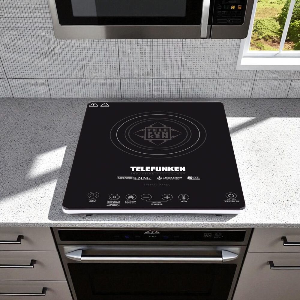 Cocina Eléctrica Encimera De Inducción Touch 2100w/ 60°/240° image number 2.0