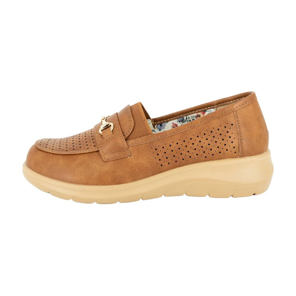 Mocasin Sisa Caramelo Passer image number 1.0