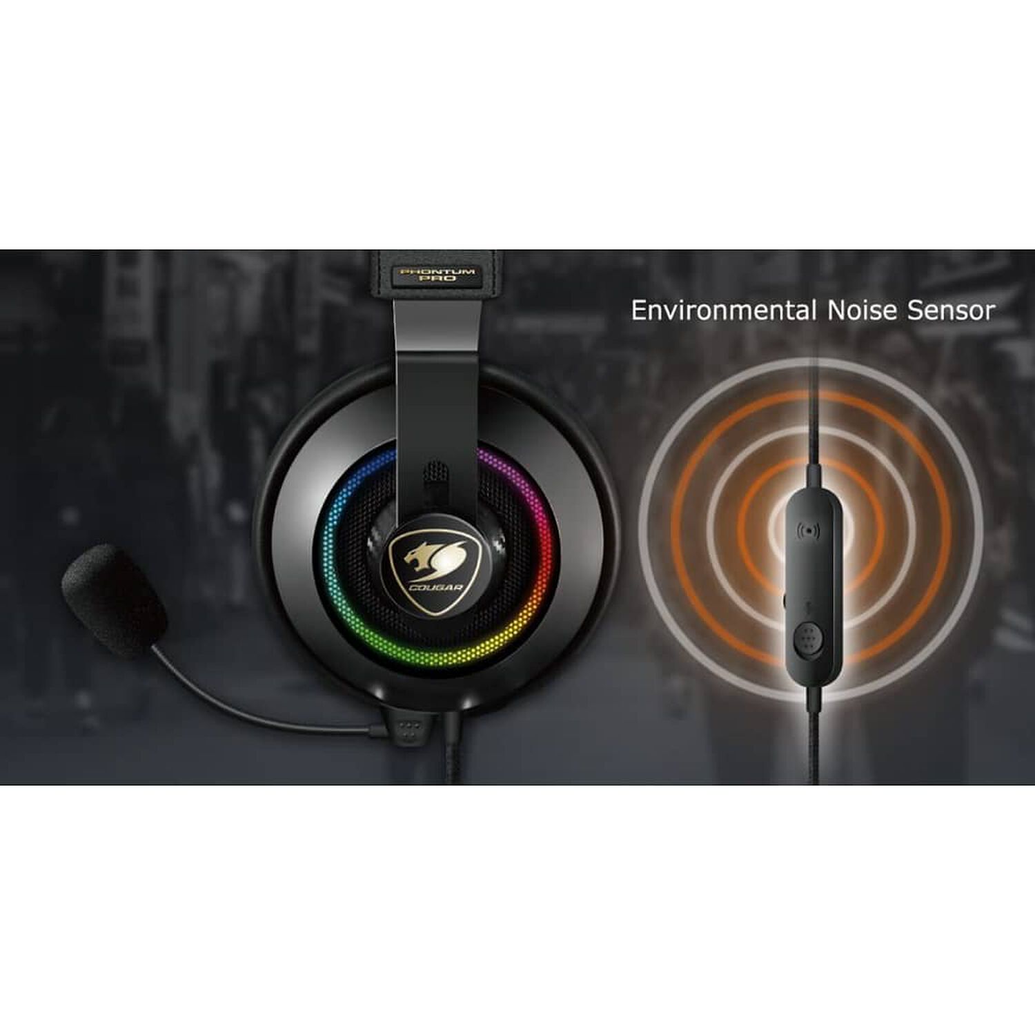 Audifonos Cougar Phontum Pro Prix Usb 7.1 Multiplataformas image number 6.0