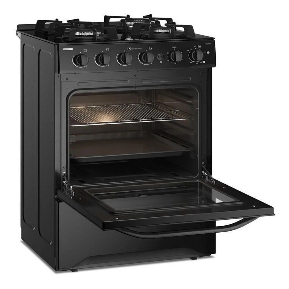 Cocina Fensa F 3000 Gas Envasado 4 Quemadores Negra 220v image number 1.0