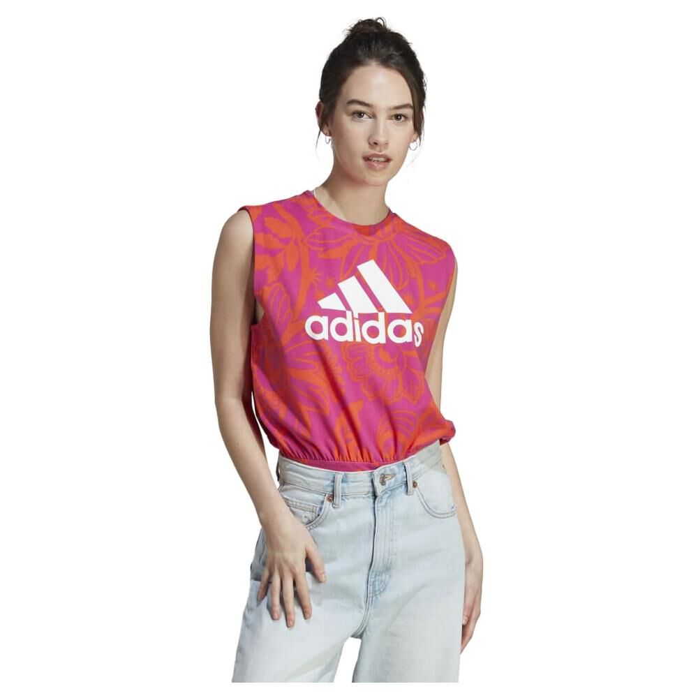 Body Deportivo Mujer Farm Rio Adidas image number 0.0