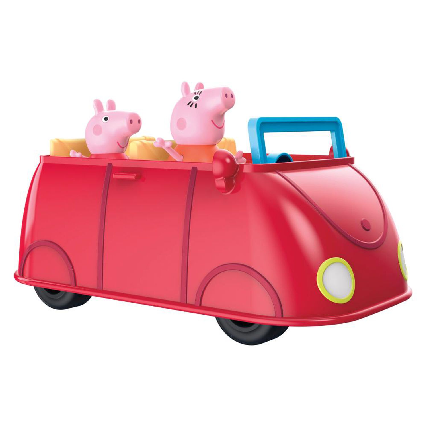 Figura De Acci&oacute;n Peppa Pig Auto Rojo Familiar image number 3.0