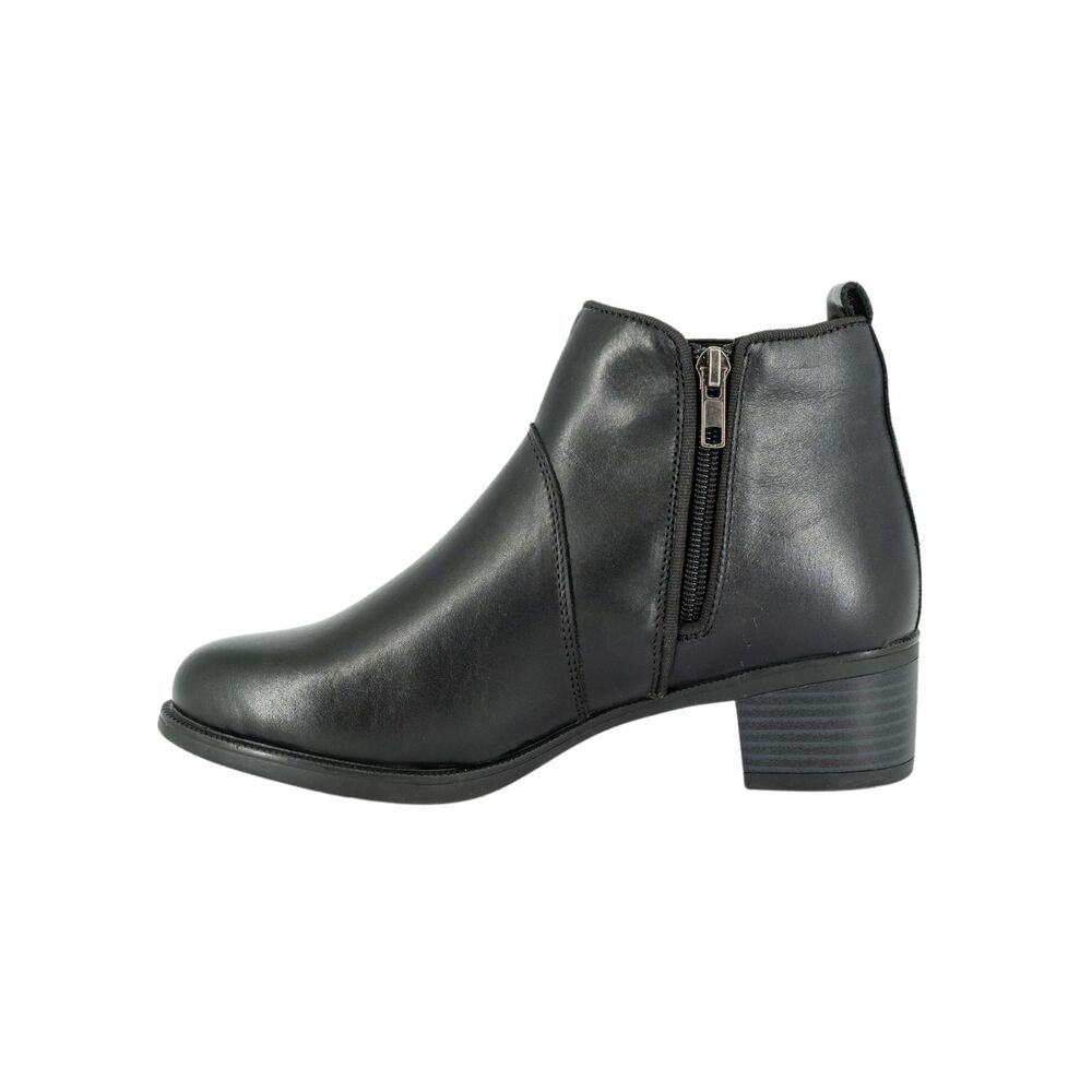 Botin De Cuero Lady Negro Alquimia image number 3.0