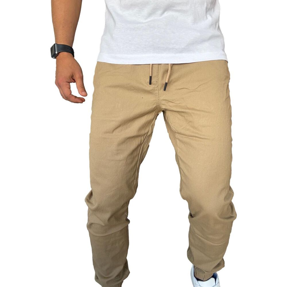 Jogger Mosaico Pantal&oacute;n Slim Fit Elasticado Colores image number 29.0