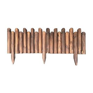 Valla De Madera Flexible Para Jardin Bordes Exteriores