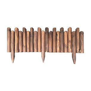 Valla De Madera Flexible Para Jardin Bordes Exteriores