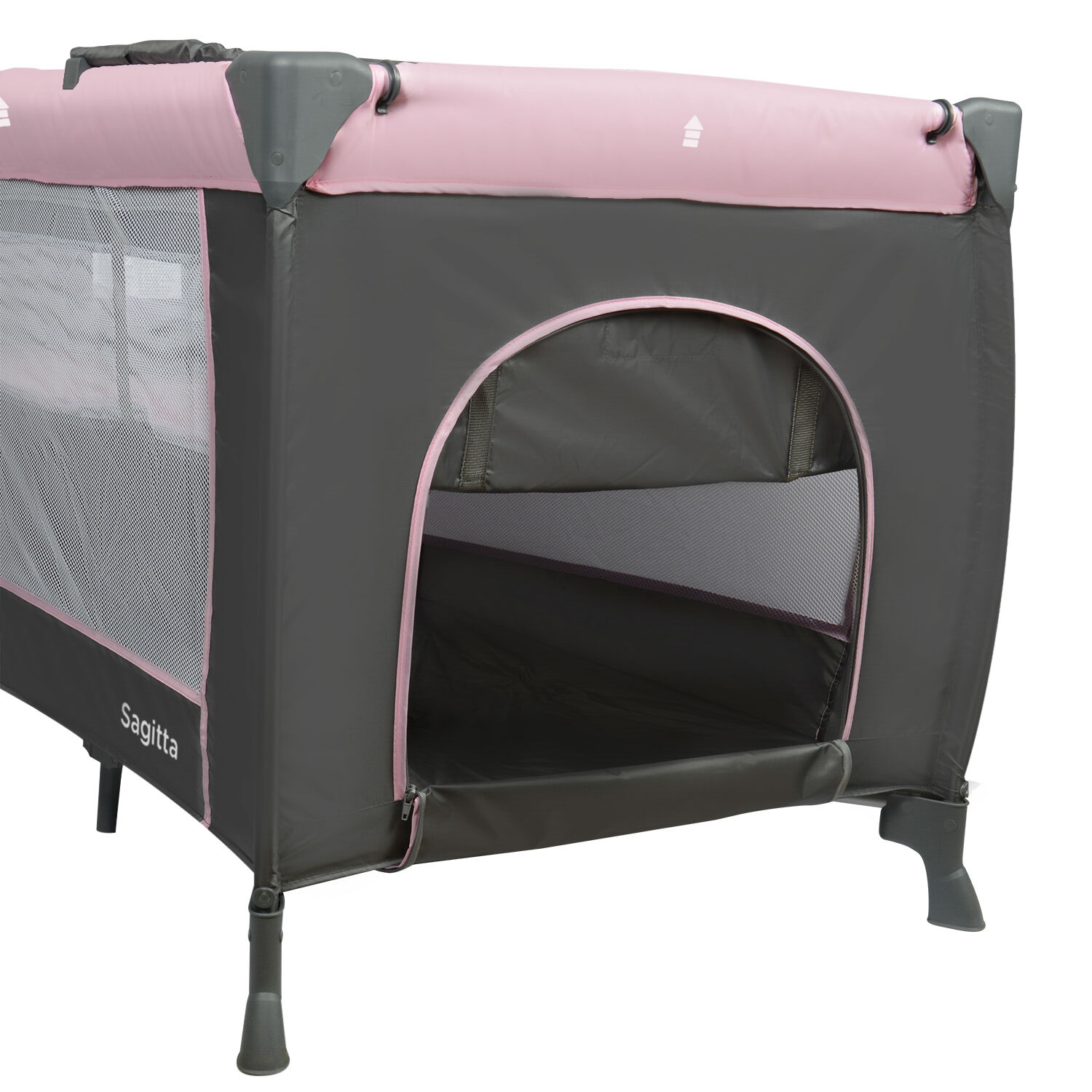 Cuna Playard Sagitta Pink image number 5.0