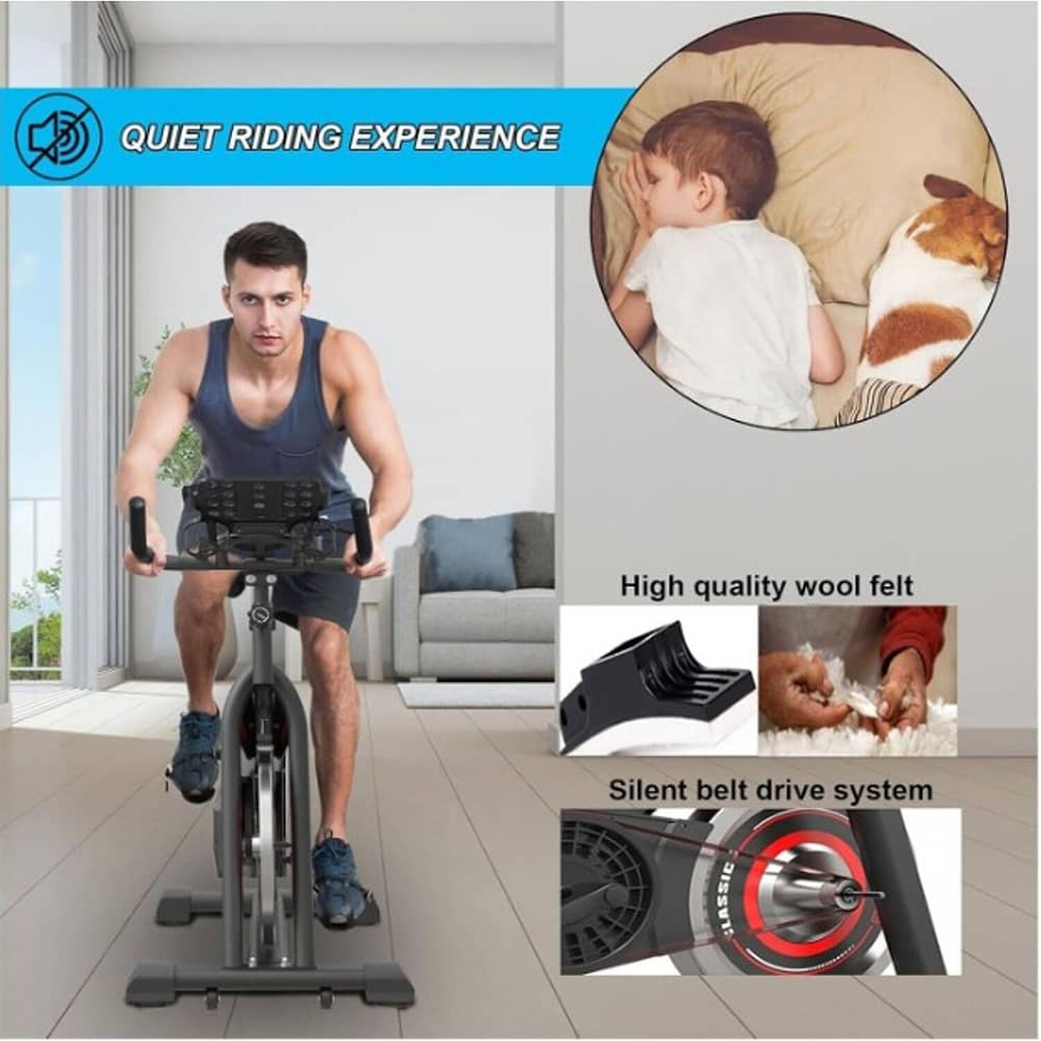 Bicicleta De Spinning Deluxe Extra Confort image number 2.0