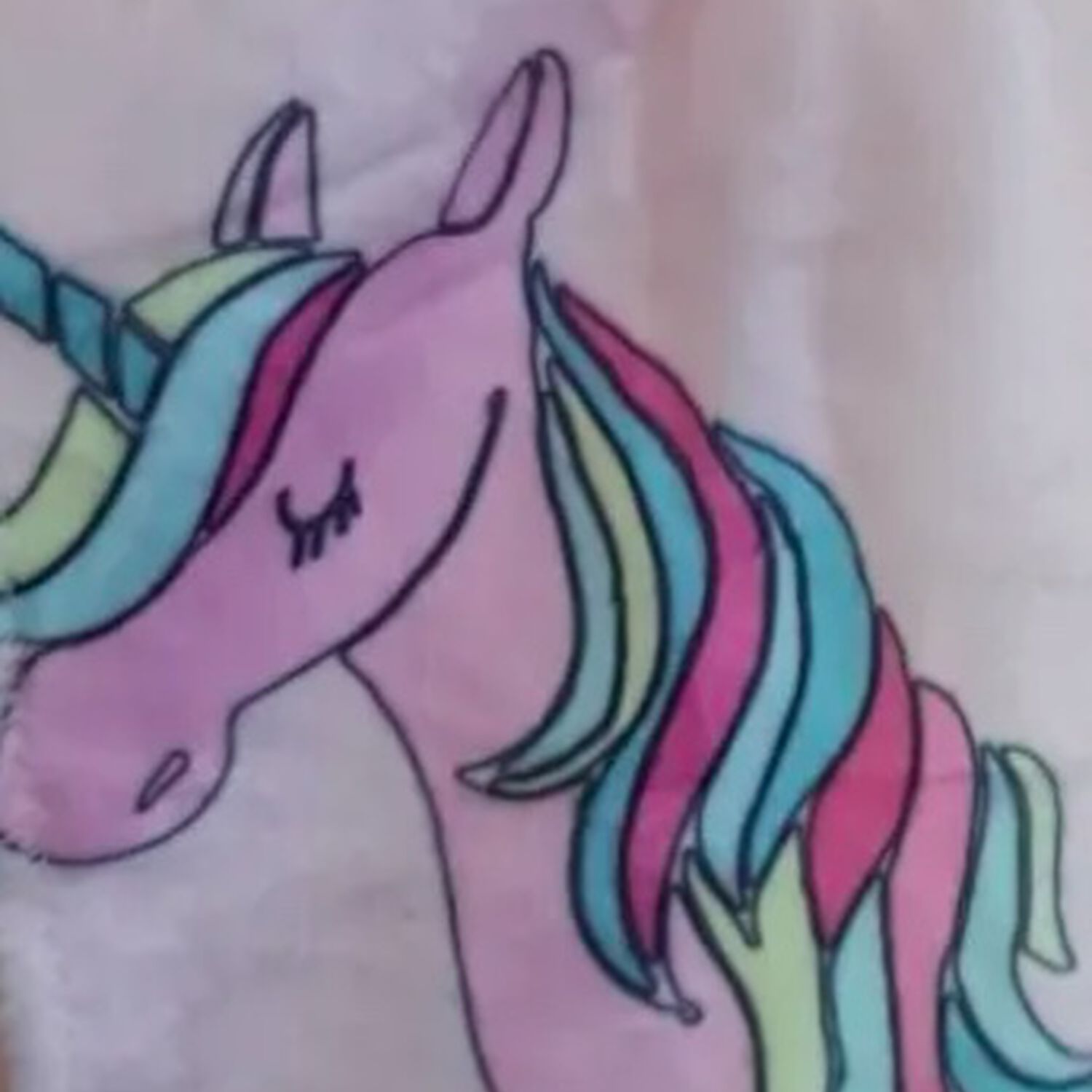 Manta Frazada Bebe Unicornio image number 2.0
