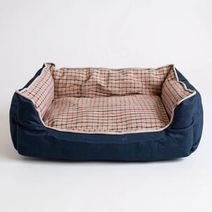 Cama Para Mascotas Espuma - Talla S (azul)