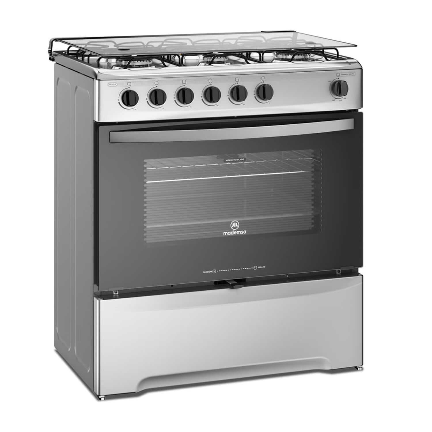 Cocina A Gas 6 Platos Mademsa Quemadores Laterales M 820 T image number 6.0