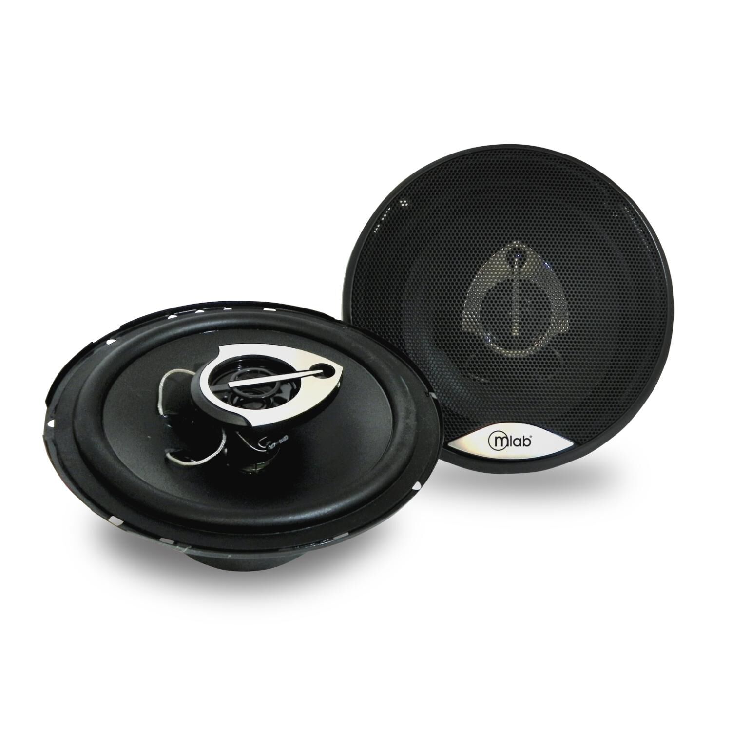 Pack 2 Parlantes 6.5" 16cm Para Automovil Negro 8987 image number 0.0