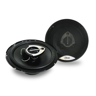 Pack 2 Parlantes 6.5" 16cm Para Automovil Negro 8987