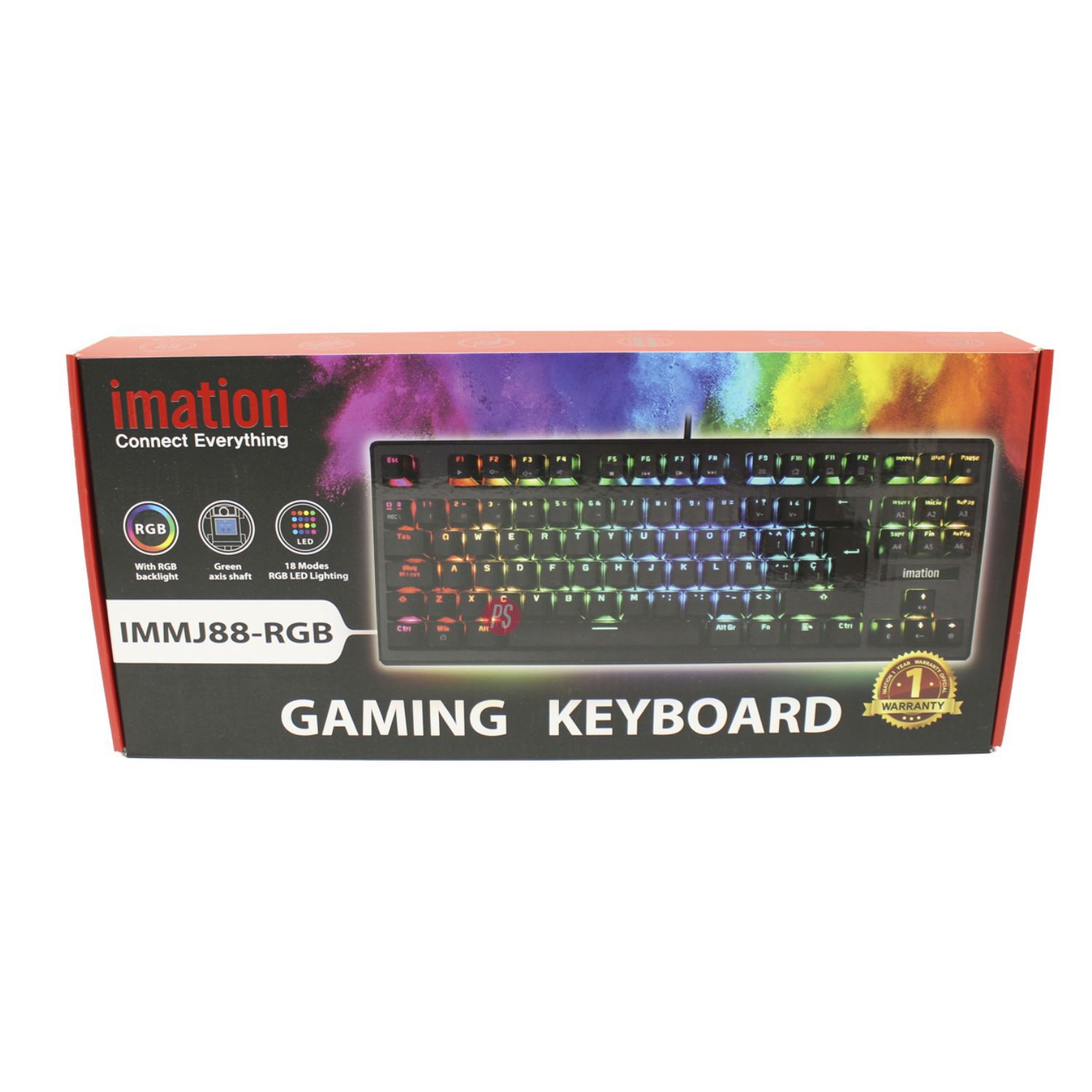 Teclado Mec&aacute;nico Imation Imj88 Rgb 88 Teclas - Ps image number 2.0