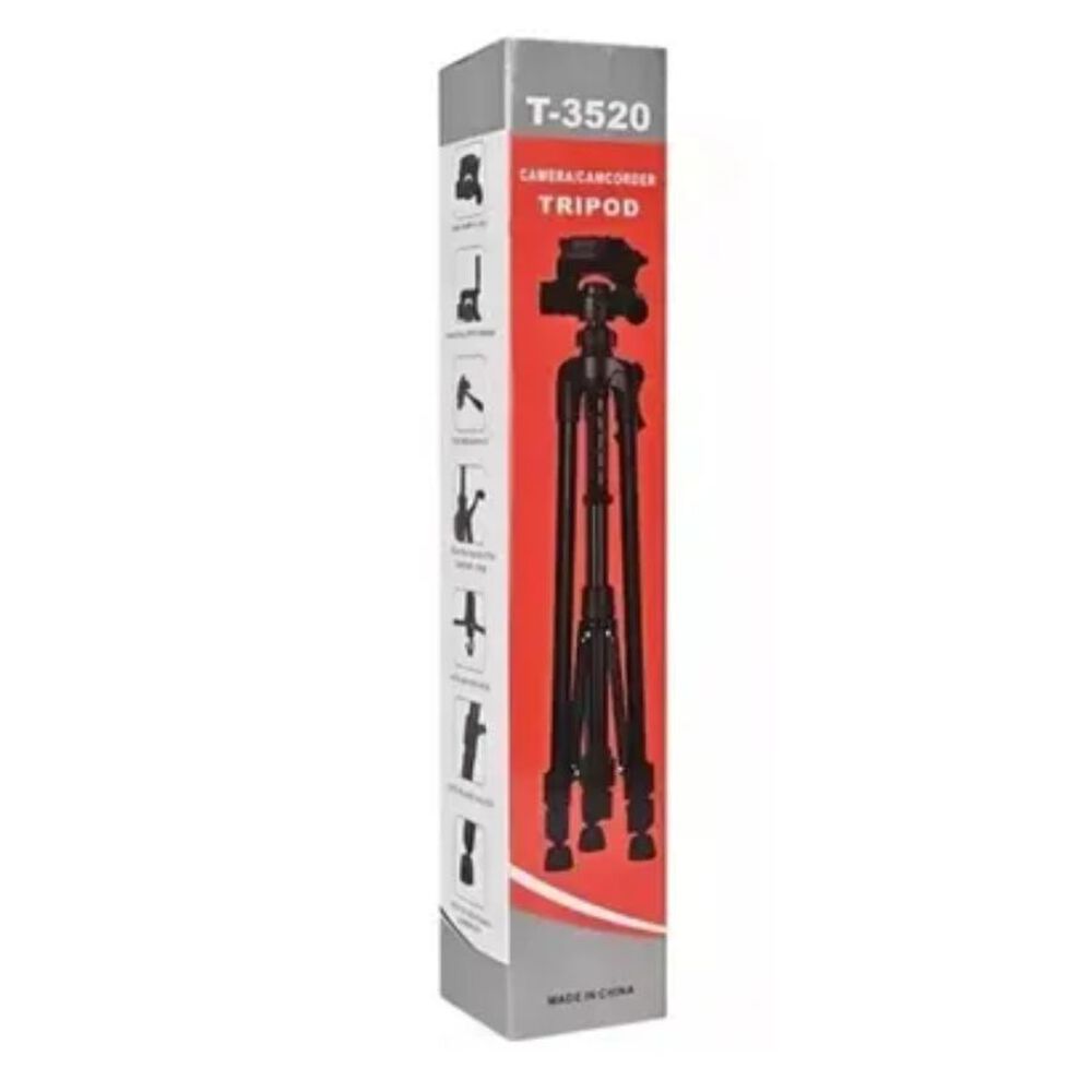 Tr&iacute;pode Profesional Para C&aacute;mara Base Negro image number 3.0