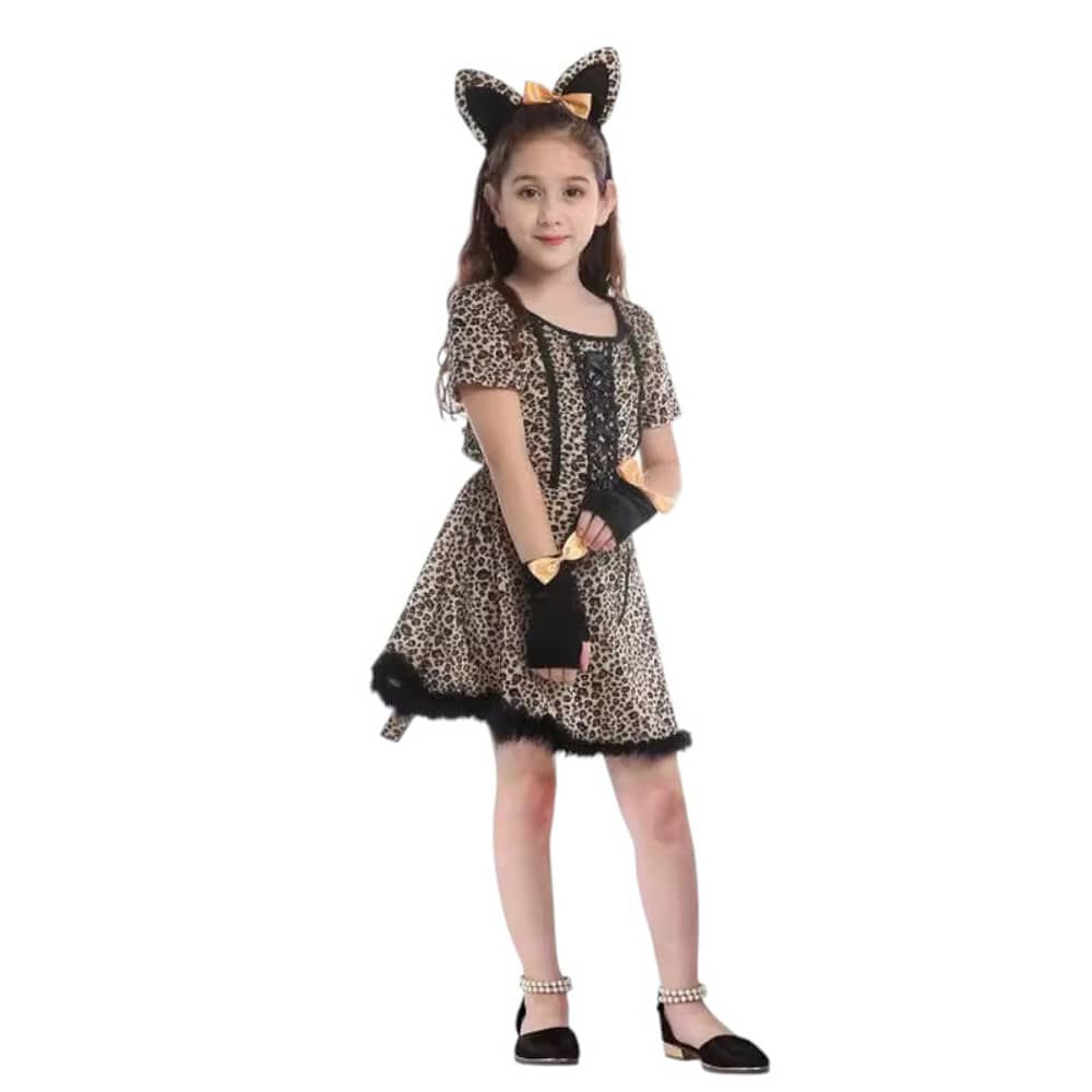 Disfraz Infantil Gato Vestido Ni&ntilde;a image number 3.0