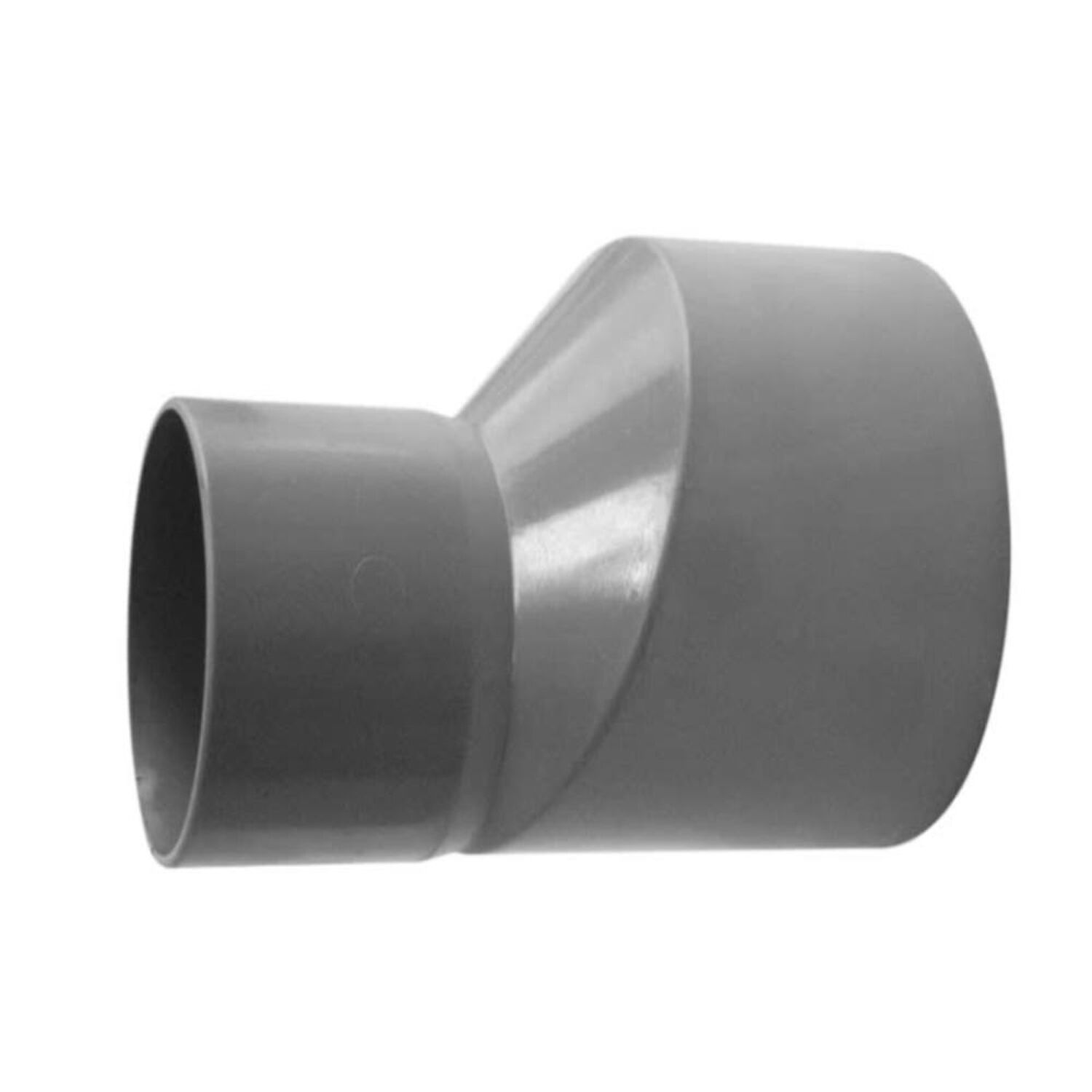 Copla Reducci&oacute;n Pvc Sanitario Gris 50x40 Mm Hoffens image number 2.0