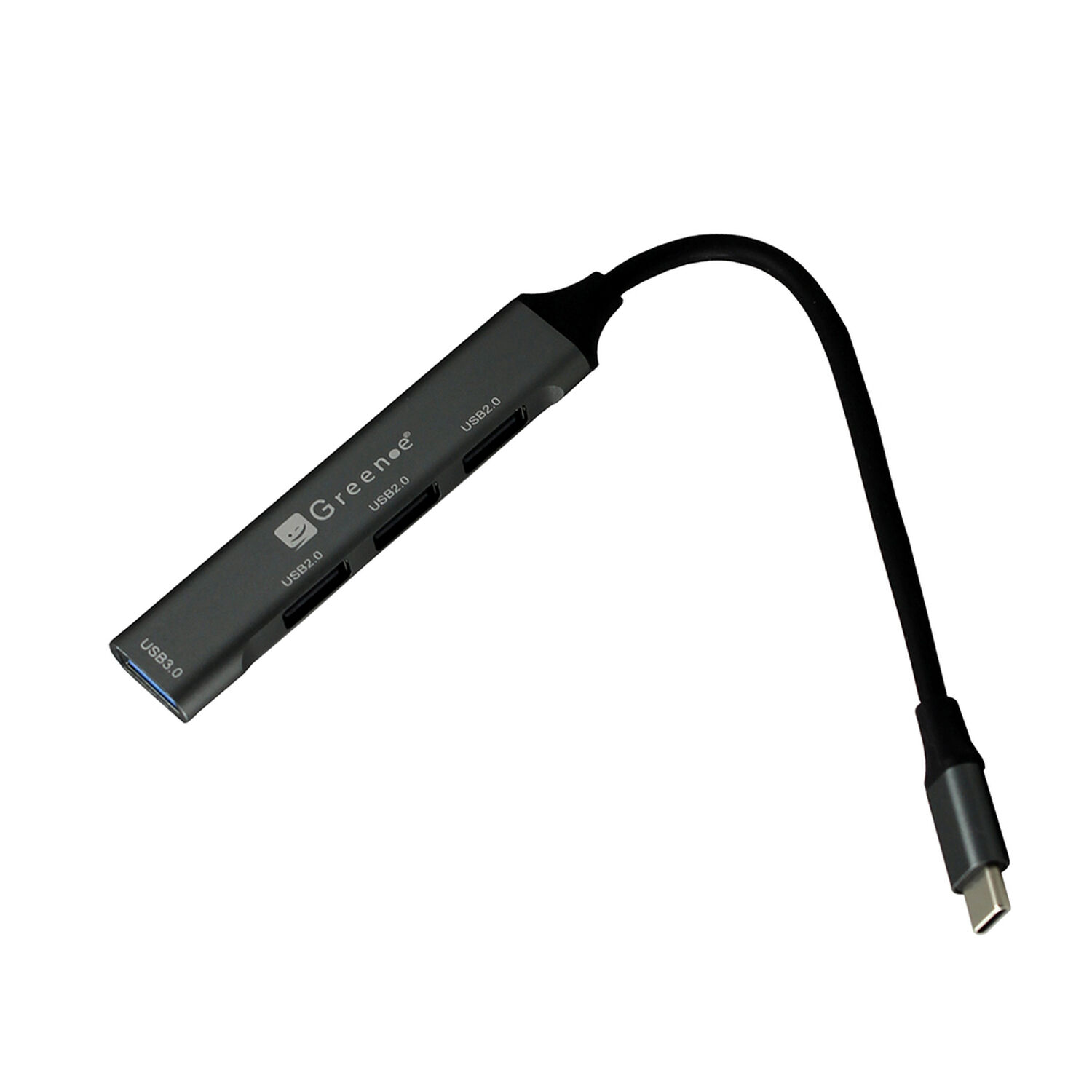 Adaptador Hub Usb Tipo C Con 4 Puertos Usb/ Carga Y Transferencia image number 1.0