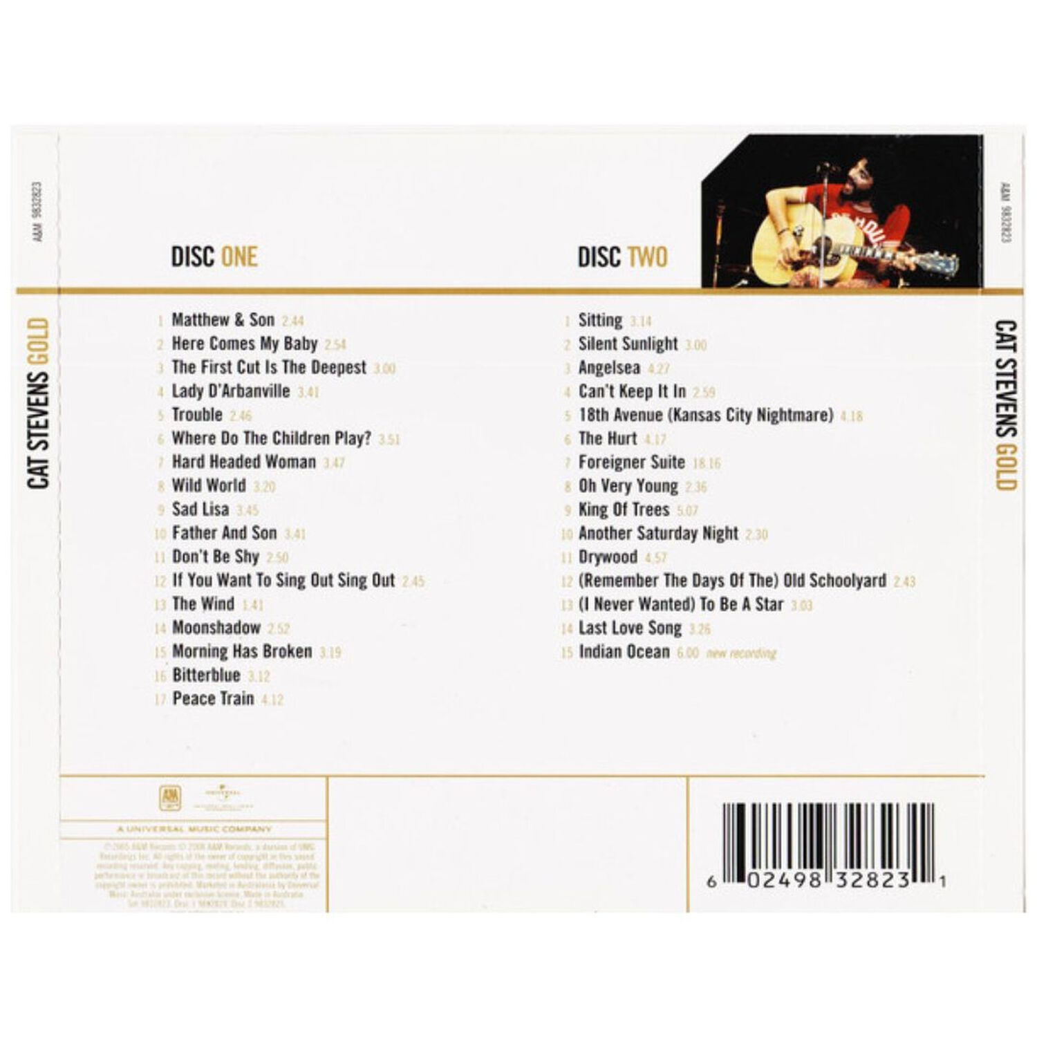 Cat Stevens - Gold (2cd) | Cd image number 1.0