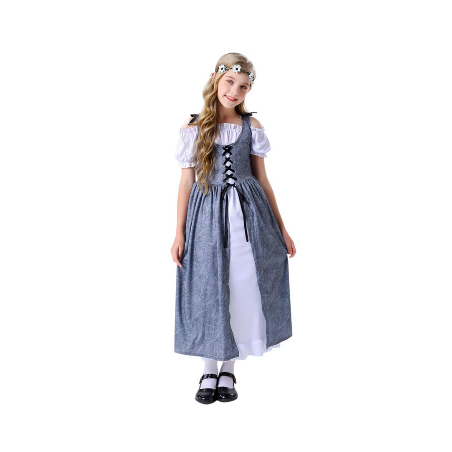 Disfraz Infantil Campesina Campo Medieval image number 1.0
