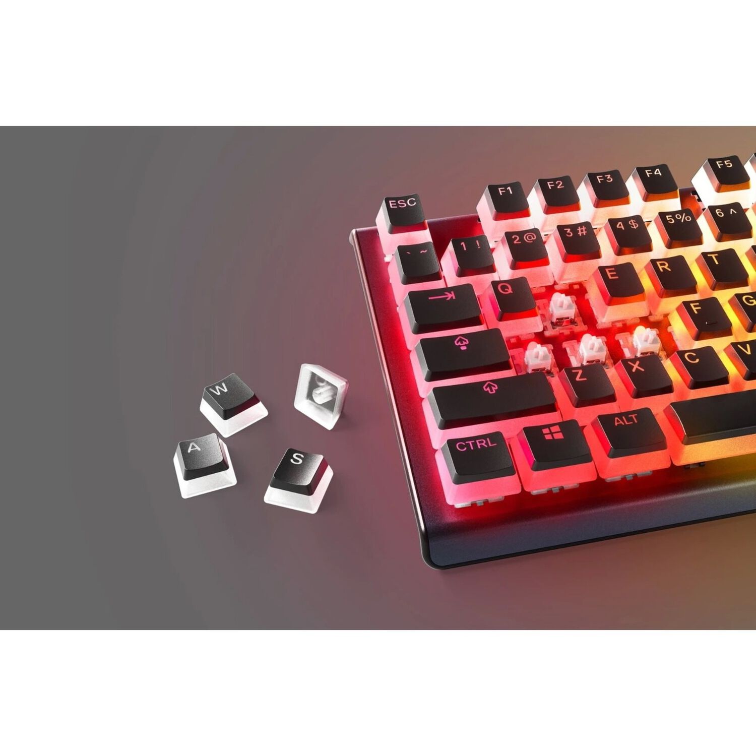 Teclas Gamer Prismcaps Black Us Steelseries image number 1.0