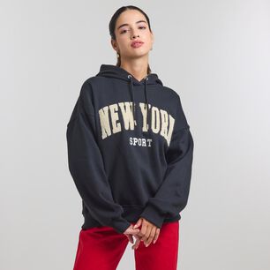 Polerón Corderito Estampado Cuello Redondo Mujer Freedom