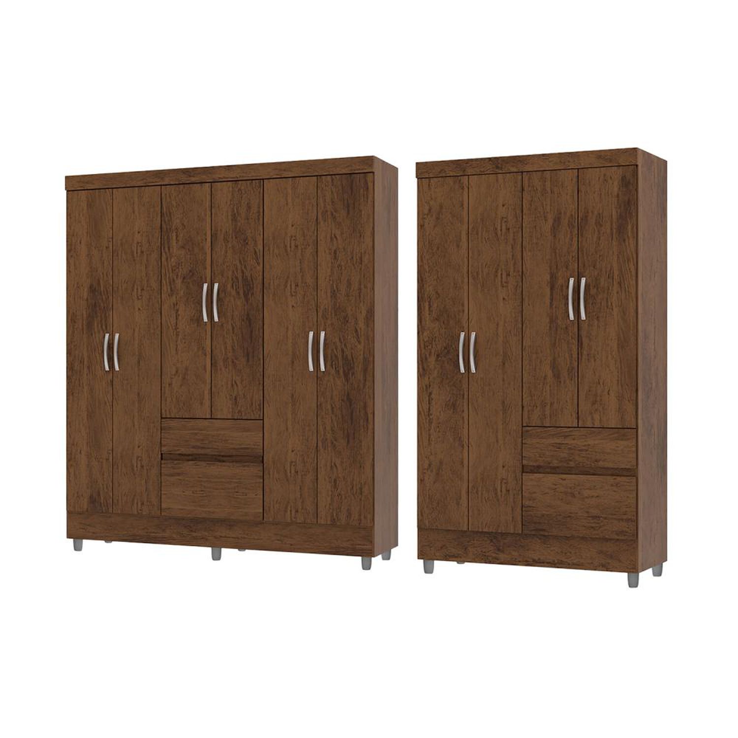 Combo Closet Vekkahome Ideal 6 Puertas + 4 Puertas 271156+271184 image number 4.0
