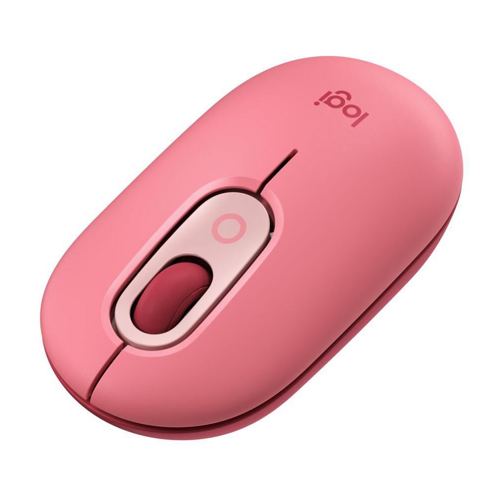 Mouse Inalambrico Logitech Pop Emoji Rojo image number 4.0