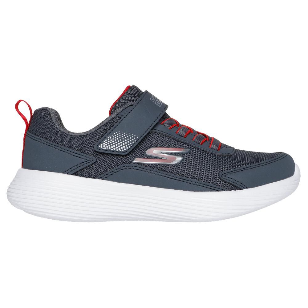 Zapatilla Urbana Niño Skechers Go Run 400 V2 Gris image number 1.0