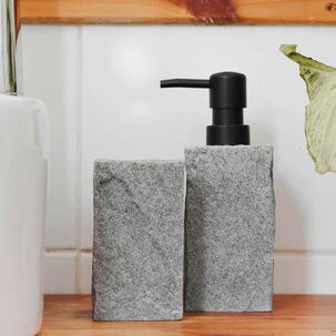Set 2 Accesorios De Ba&ntilde;o Dispensador De Jab&oacute;n Y Vaso Rock