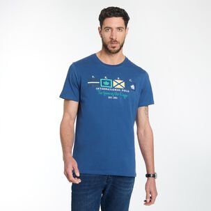 Polera Regular Manga Corta Cuello Redondo Hombre The King's Polo Club