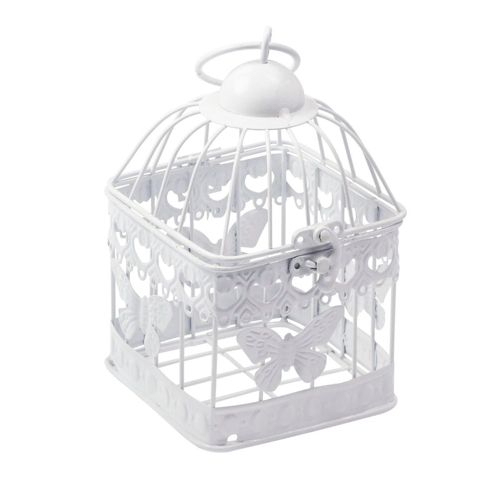 Jaula Metal Cuadrada Mariposa 18 Cm image number 0.0