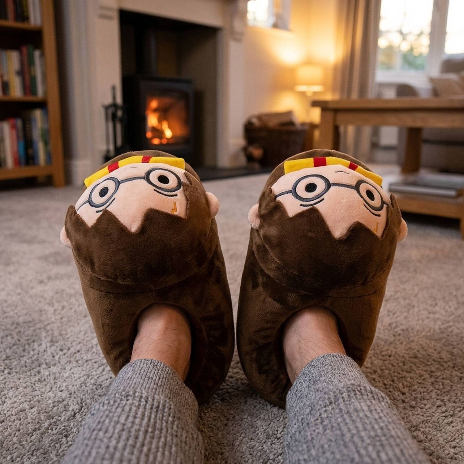 Pantuflas 3d Harry Potter Zapatilla Levantar image number 5.0