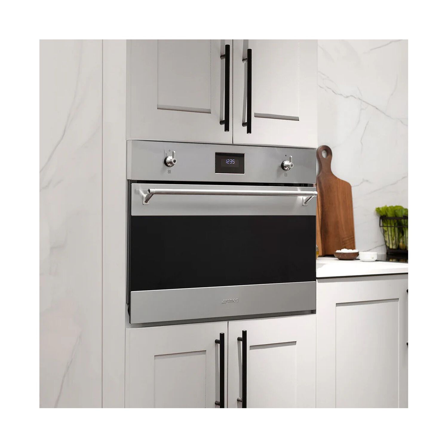 Horno Microondas Compacto 45cm So4301m0x Smeg image number 1.0