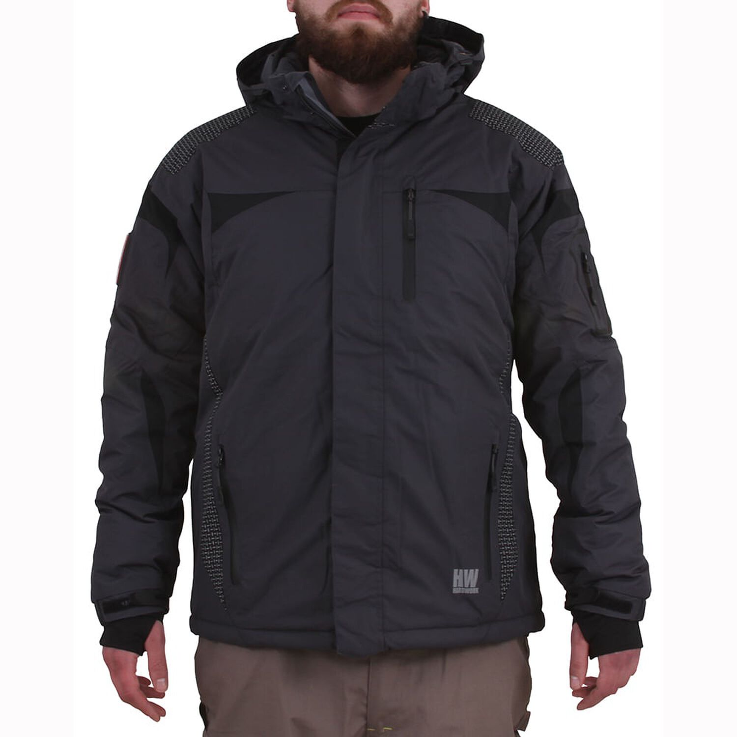 Parka Hw Aspen Con Recco Hombre Gris image number 0.0