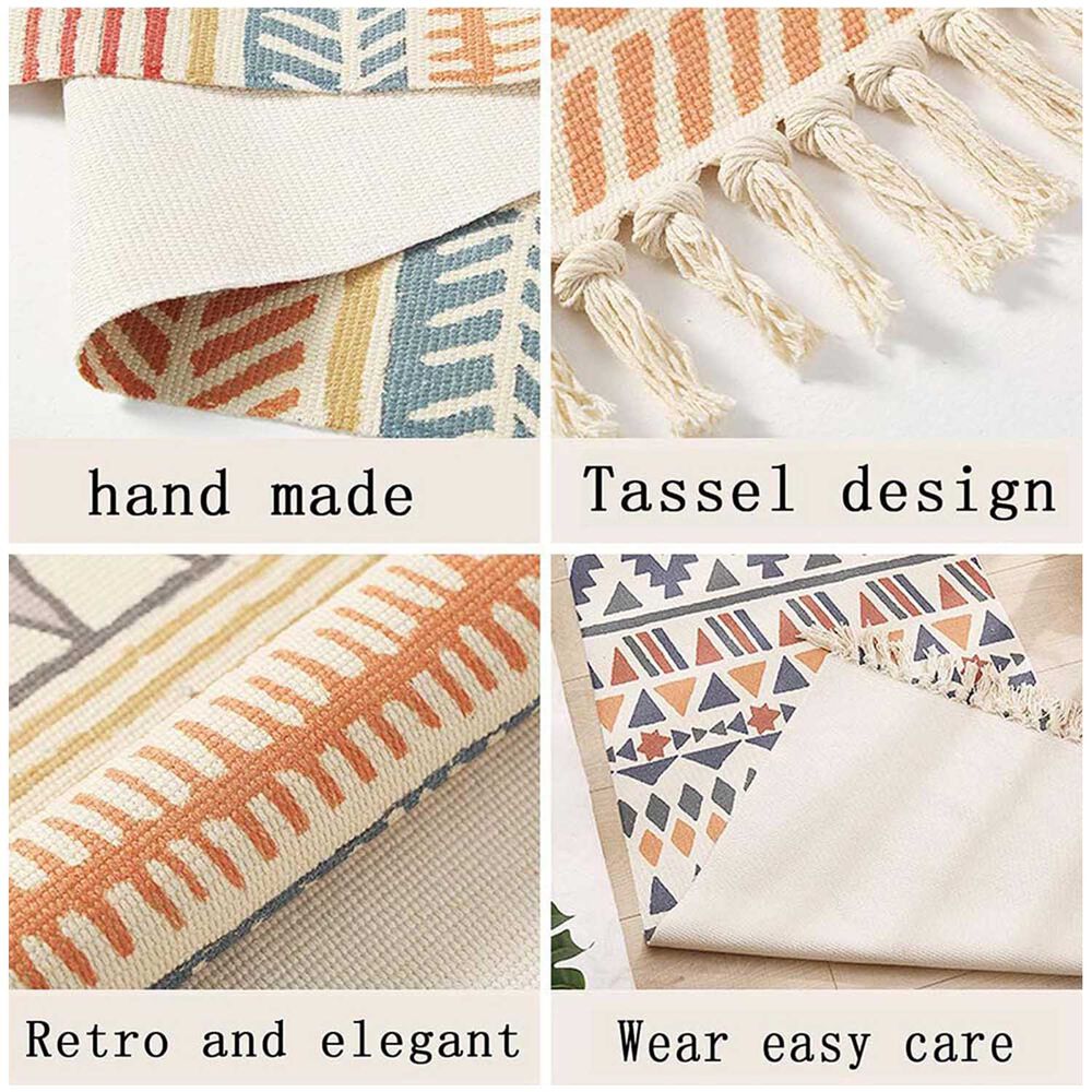 Alfombra Bohemia De Estilo Etnico 180x200 Cm Mod02 image number 1.0