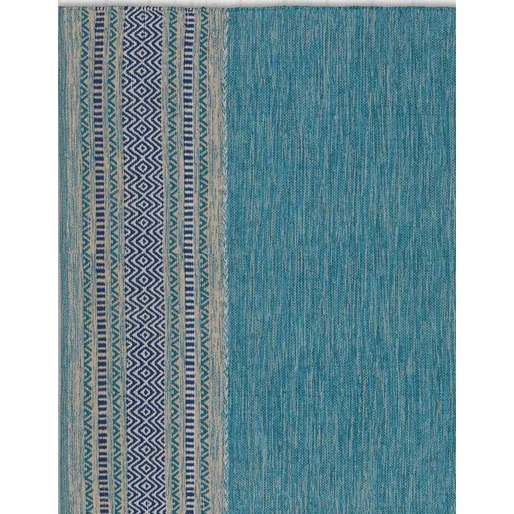 Alfombra Kilim Mediana Turquesa image number 1.0