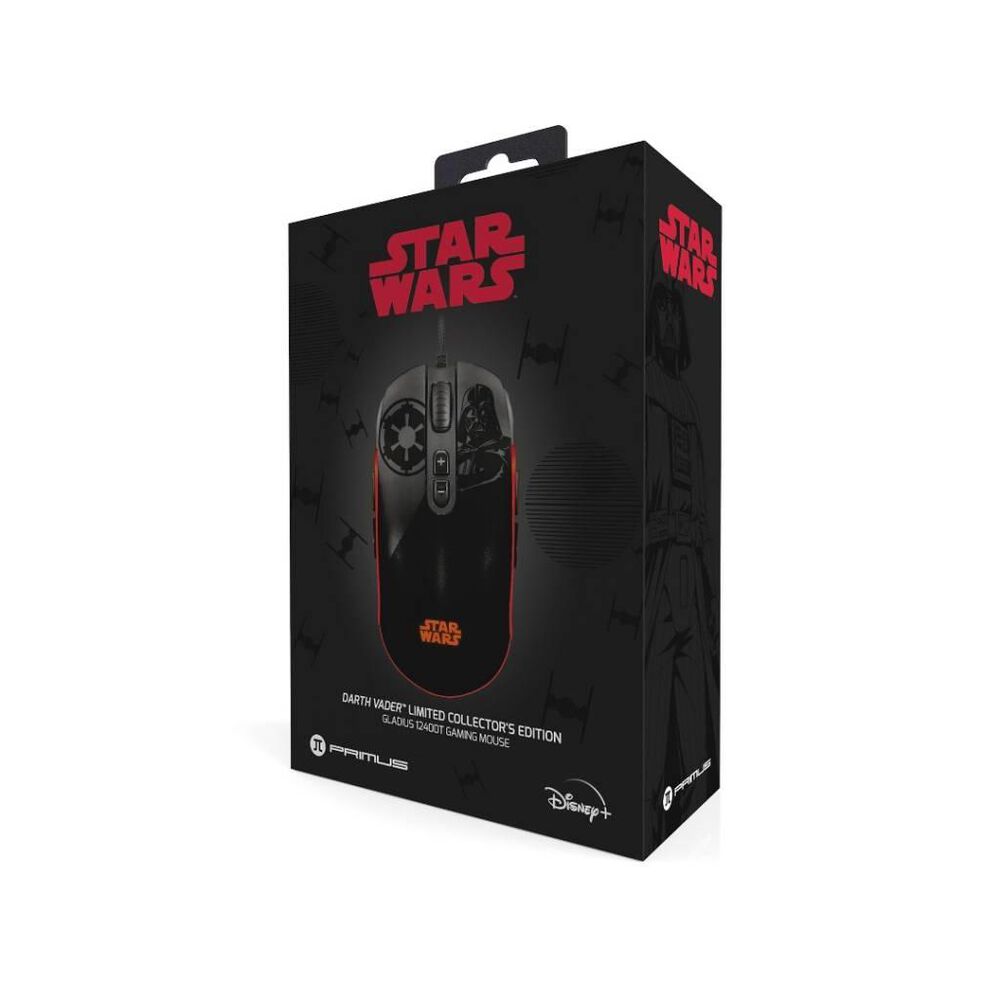 Mouse Gamer Primus Gladius12400t Sensor Pixart Darth Vader image number 5.0