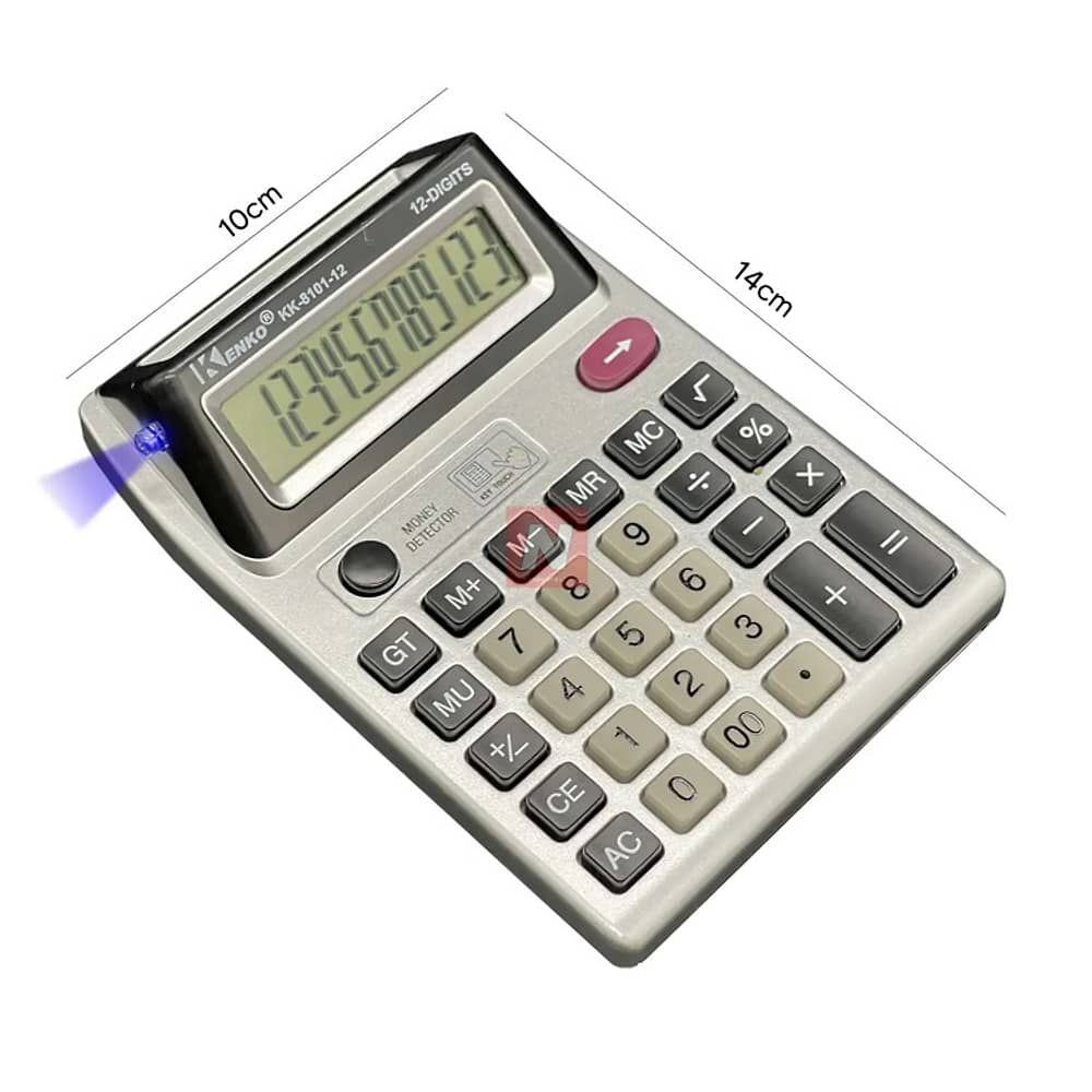 Calculadora Electr&oacute;nica De Escritorio Kk-8101-12 image number 1.0